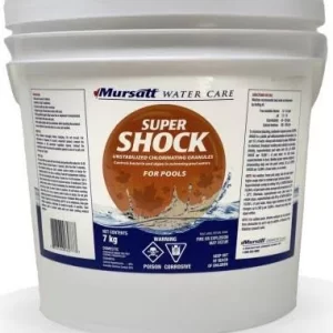 MURSATT WATER CARE Super Shock - Unstablized Chlorinating Granules - 6kg
